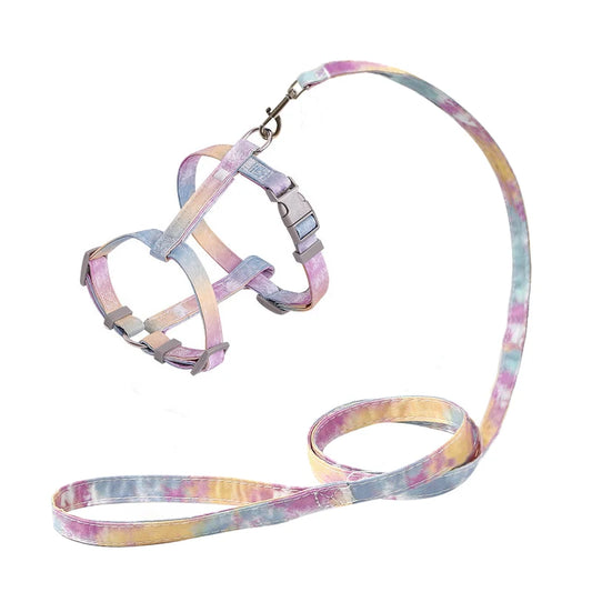 Adjustable Cat Harness And Leash Set