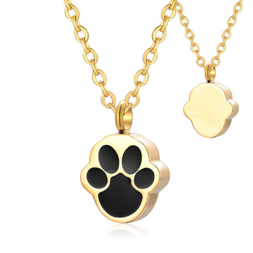 Stainless Steel 316L Pet Pendant Necklace