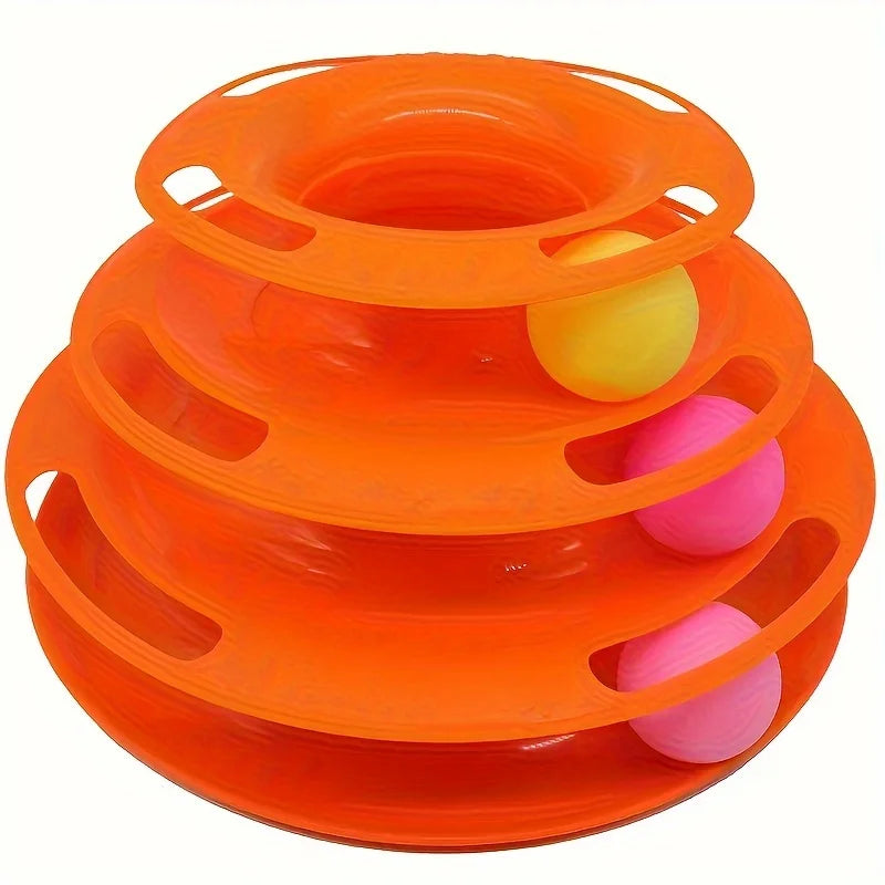 Cat Four Layer Turntable Toy